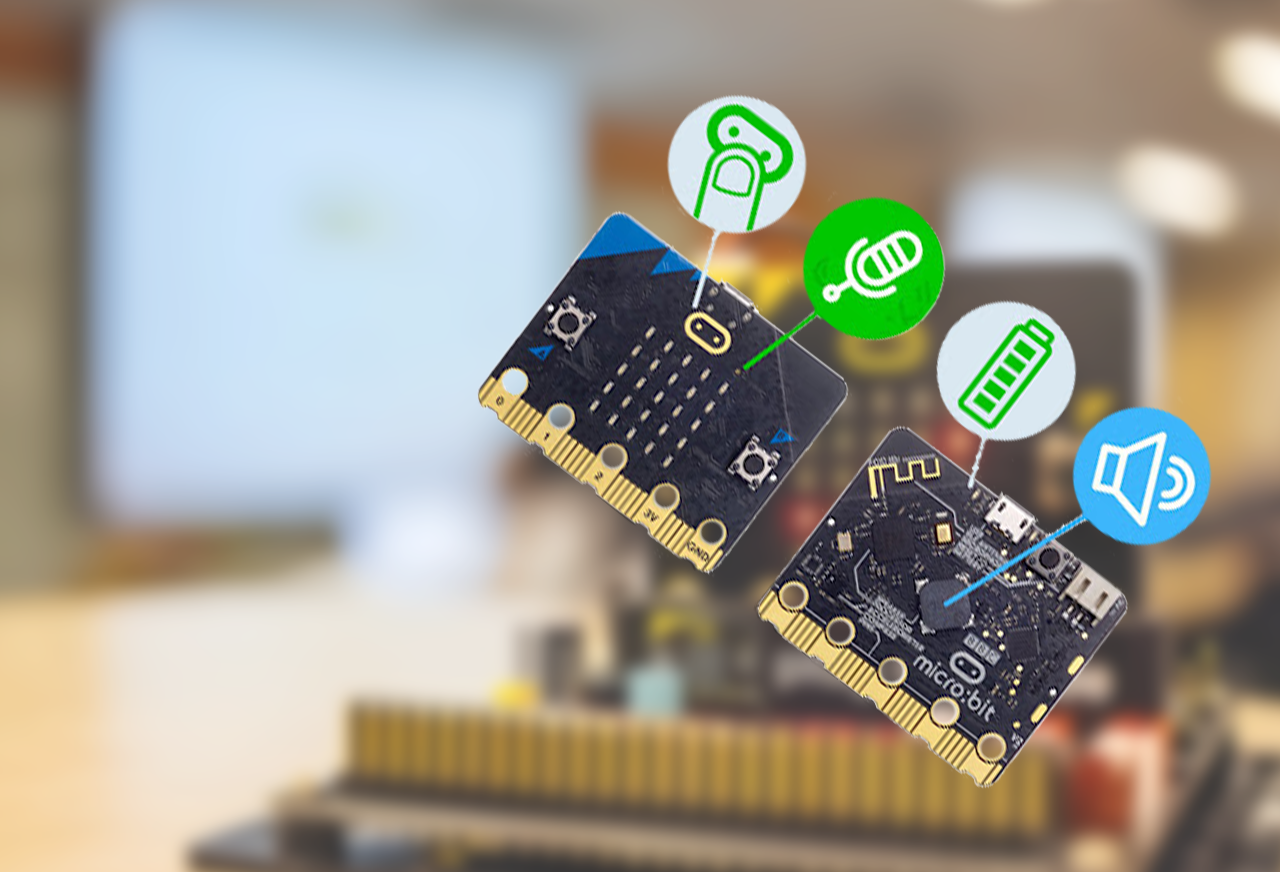 ¡Bienvenido al curso virtual sobre sensores integrados en la micro:bit! Descubre el acelerómetro, brújula, sensor de luz, temperatura y más